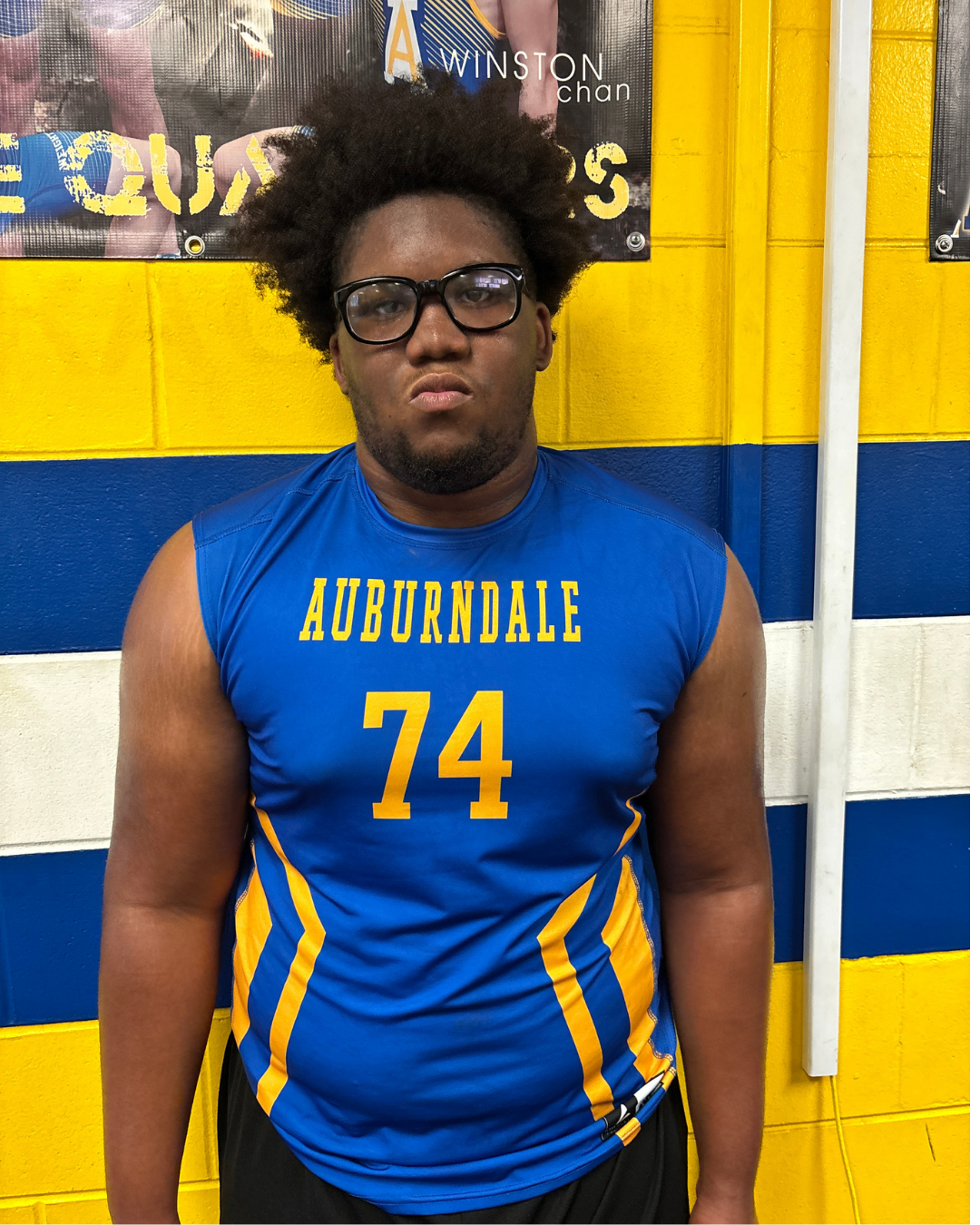 Makhai Hatcher Auburndale Football Player