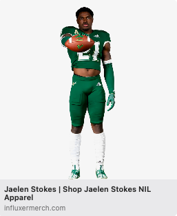 Jaelen Stokes athlete card